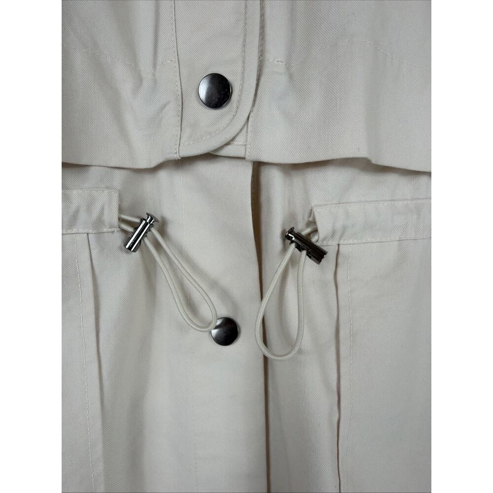 NWT 209 WST Beige Snap Up Twill Dress OR Jacket OR Skirt #1194 Size MD READ!!! - Picture 4 of 8